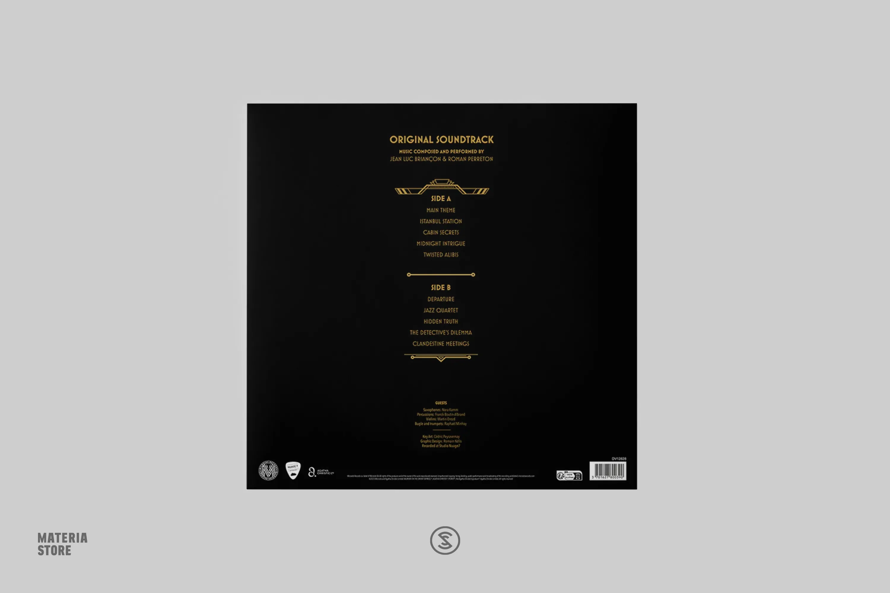Agatha Christie - Murder on the Orient Express (Original Game Soundtrack) - Jean-Luc Brianço (1xLP Vinyl Record)