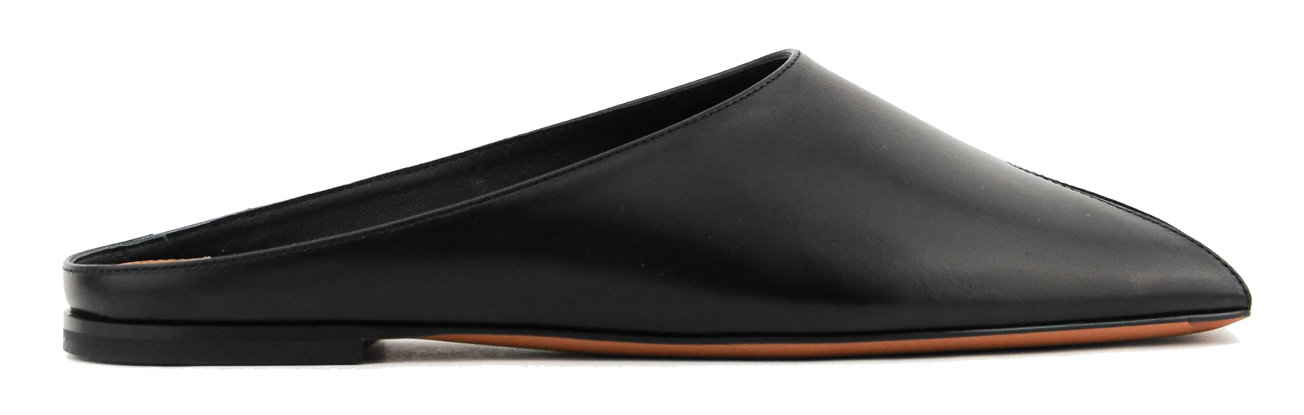 ALAIA OPEN MULES BLACK