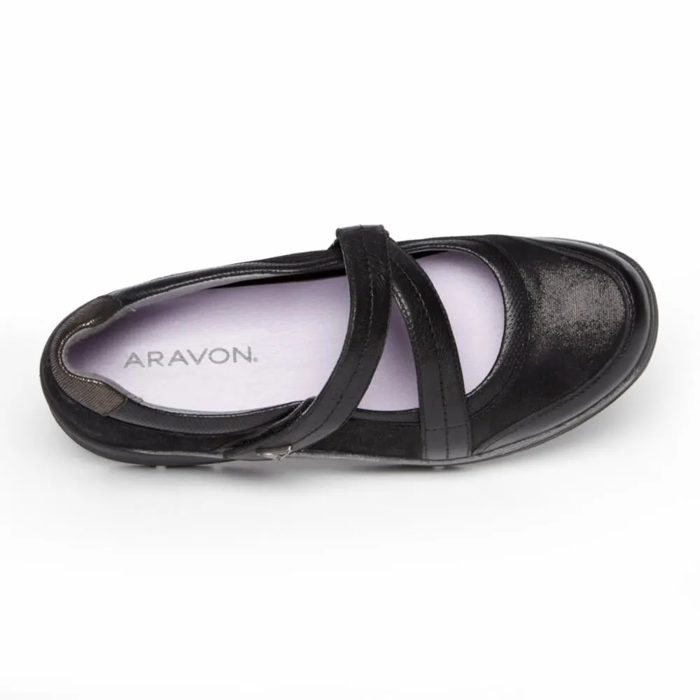 Aravon PYPER CROSS STRAP BLACK