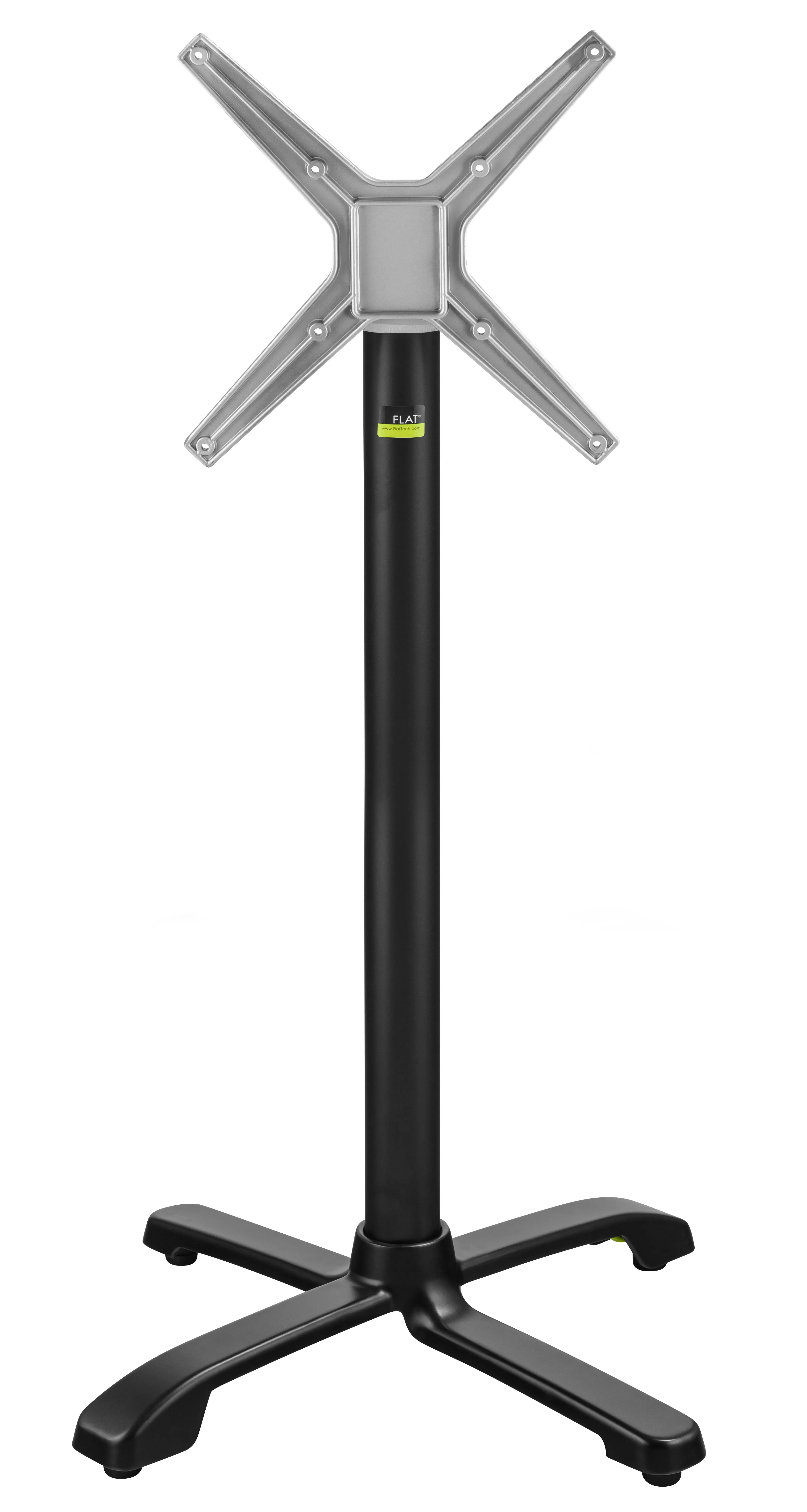 Auto Adjust SX26 Bar Height Flip Top Stackable Table Base Black | In Stock