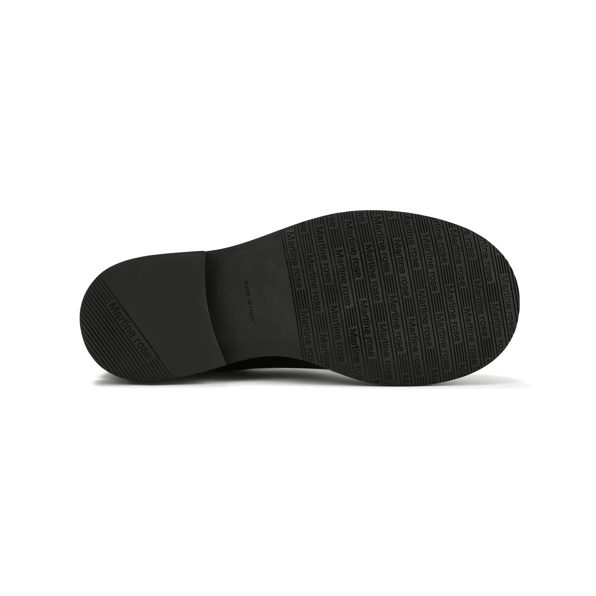 BULB TOE CHELSEA BOOT in BLACK