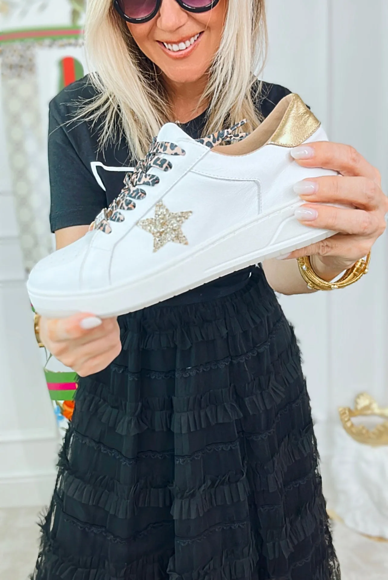 CB Wild Stars Lace Up Sneakers