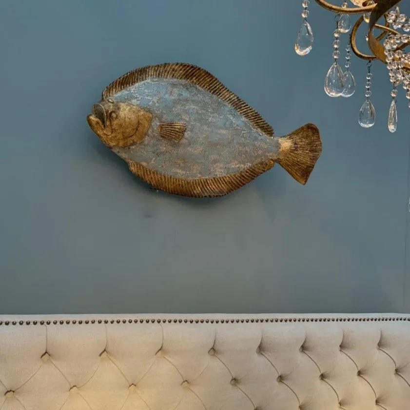Distressed Fish Wall Art