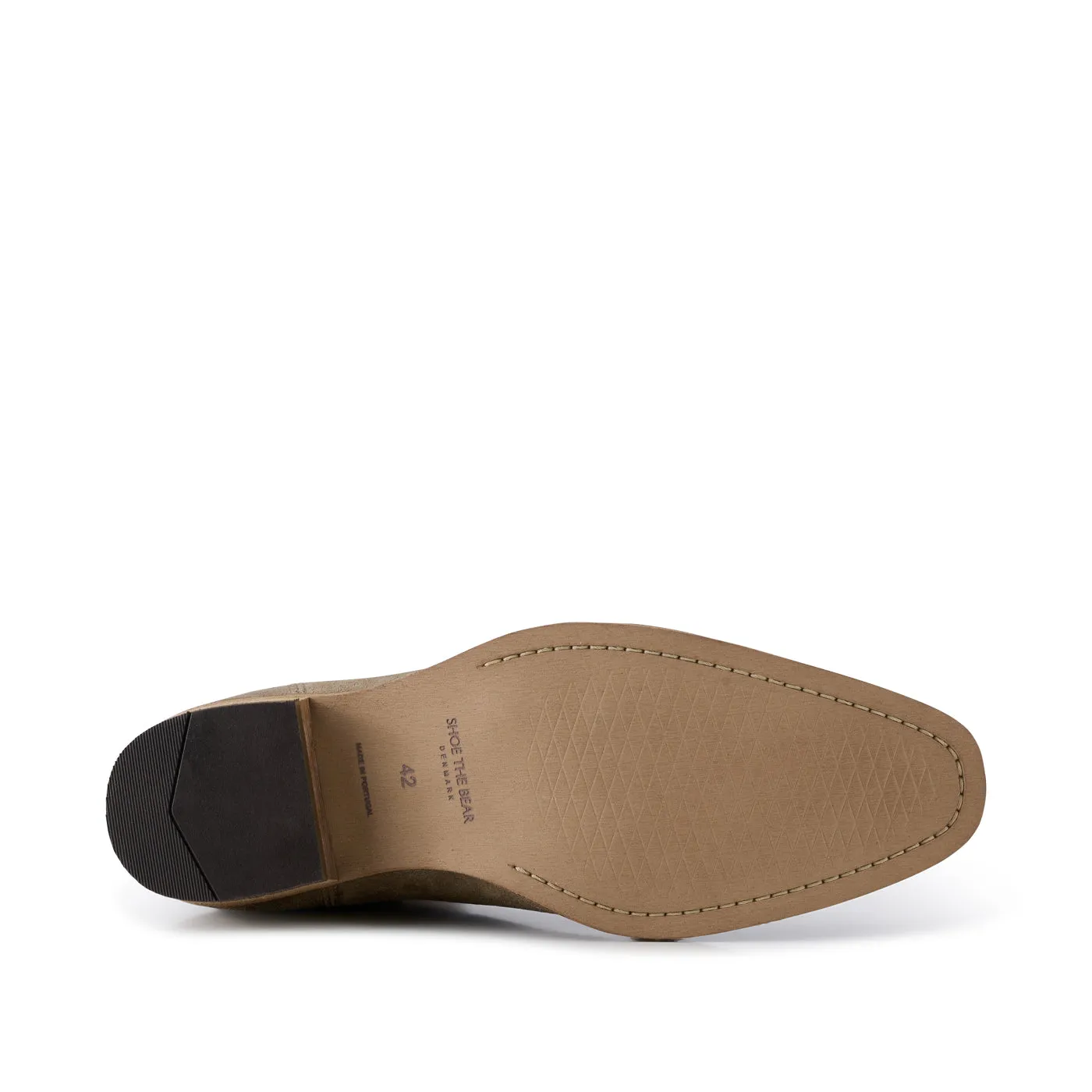 Eli chelsea boot suede - TAUPE