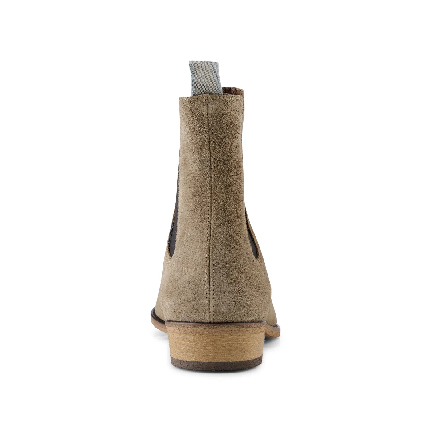 Eli chelsea boot suede - TAUPE