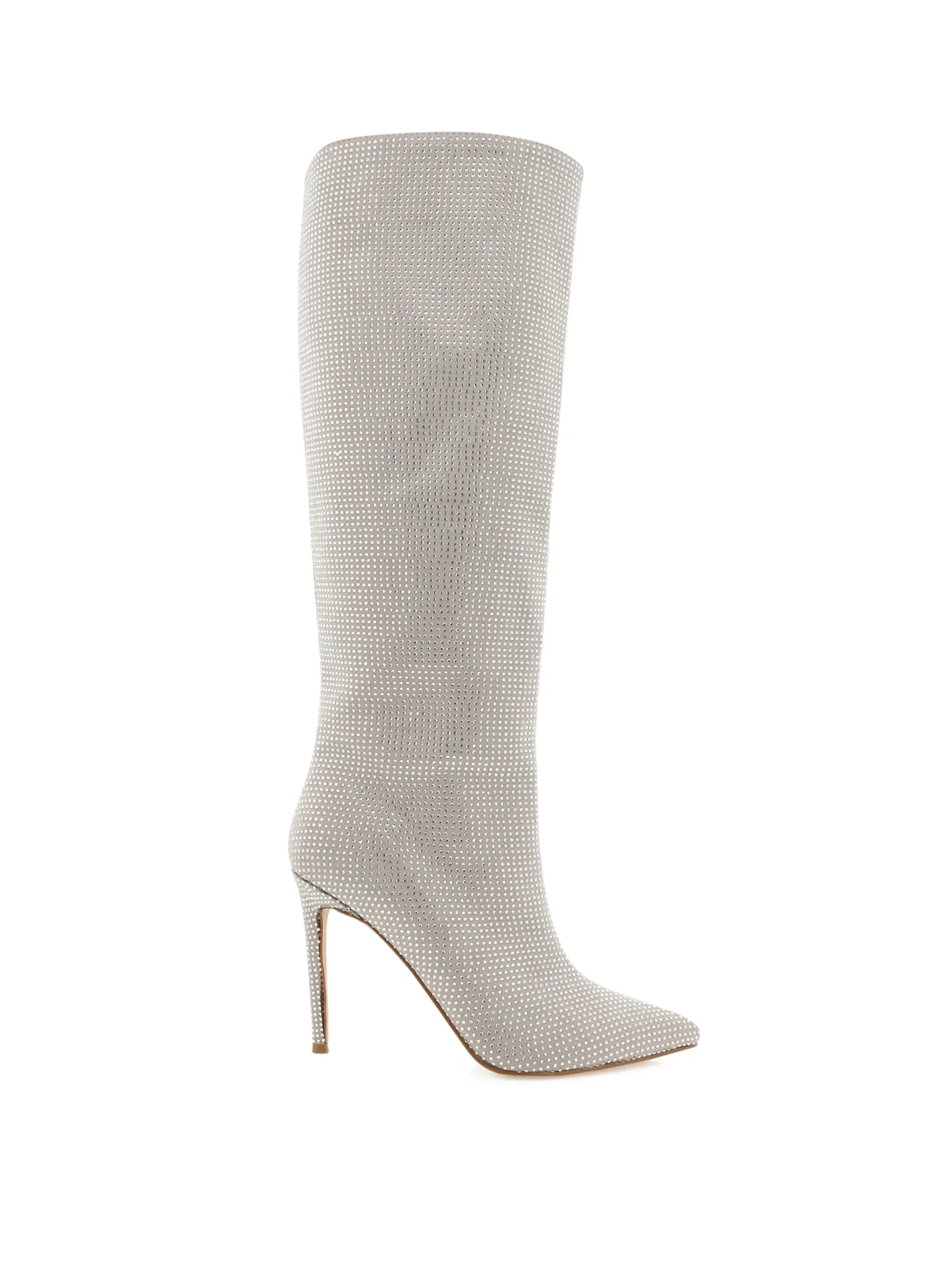Emarie Boot Silver Diamante
