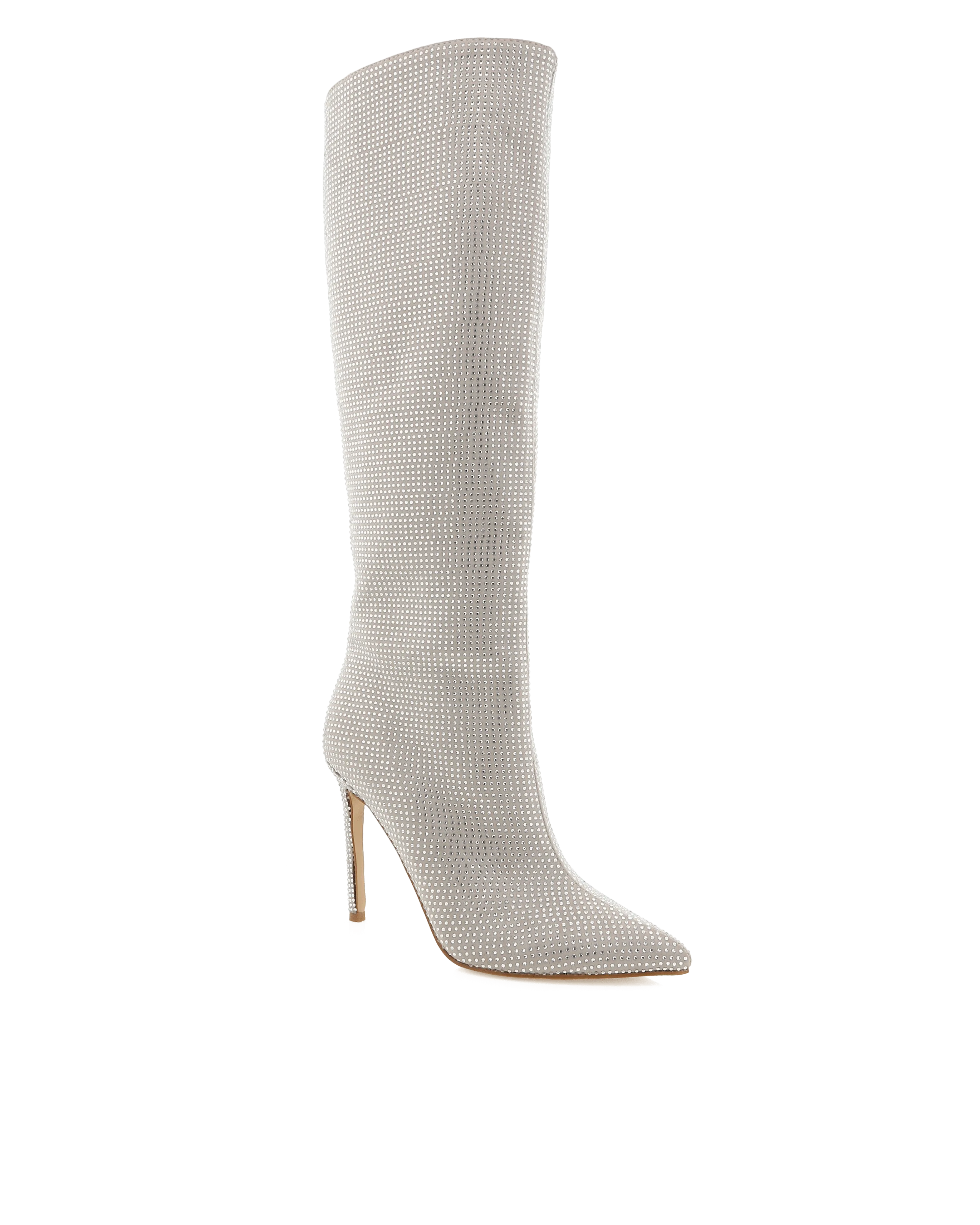 Emarie Boot Silver Diamante