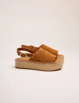 Espadrilles Maya - Suède ambre