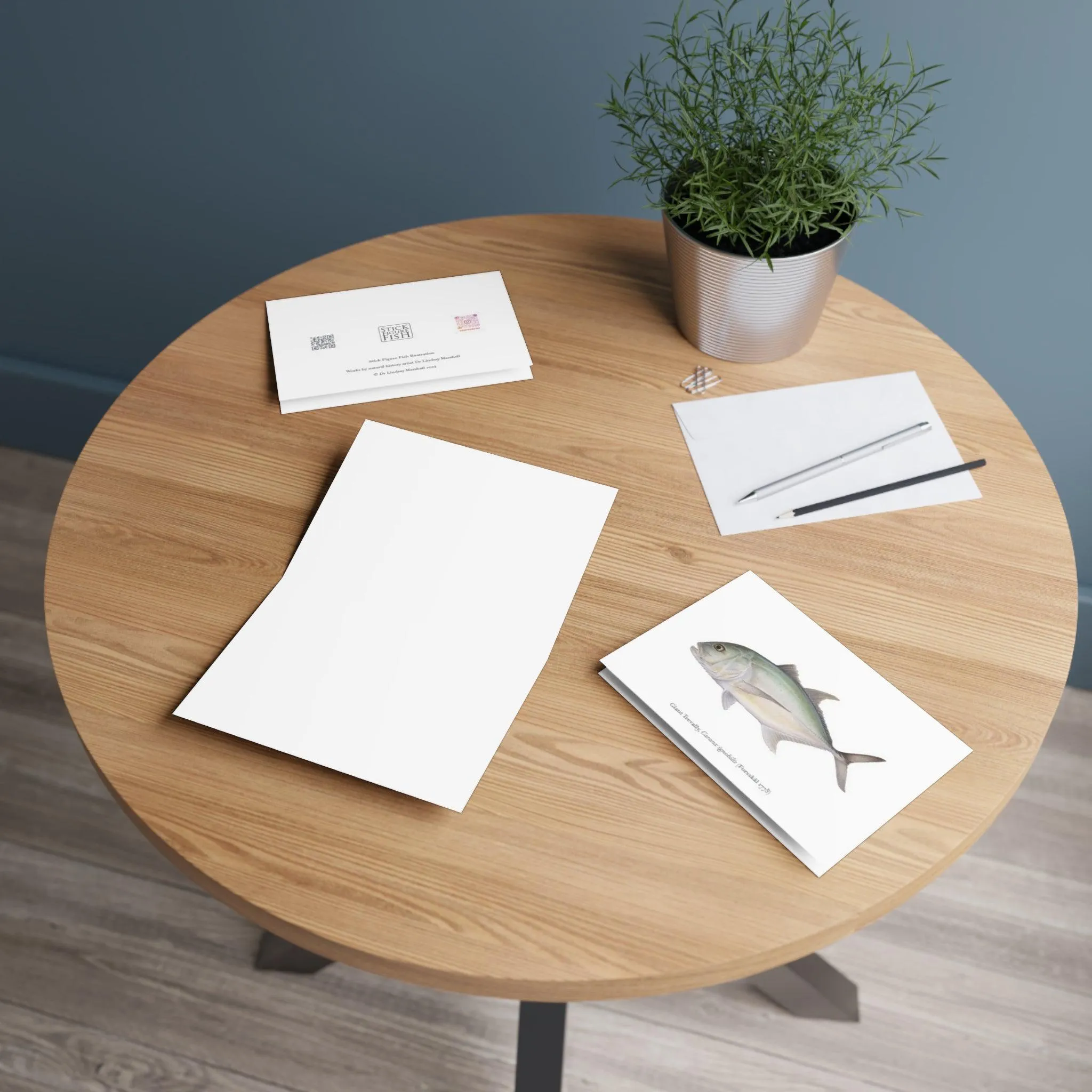 Giant Trevally Greeting Card