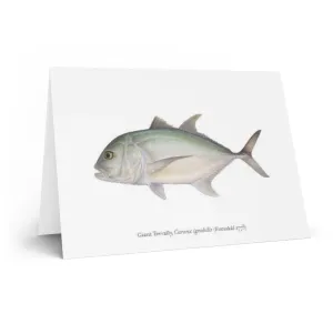 Giant Trevally Greeting Card