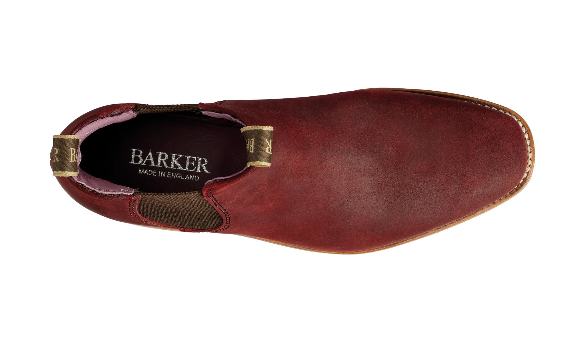 Gina - Plum Waxy Suede