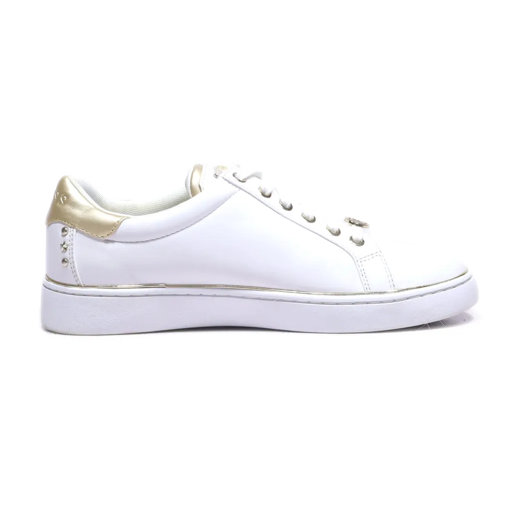Guess Bevlee Low-Top Sneakers Leather White Colour For Women