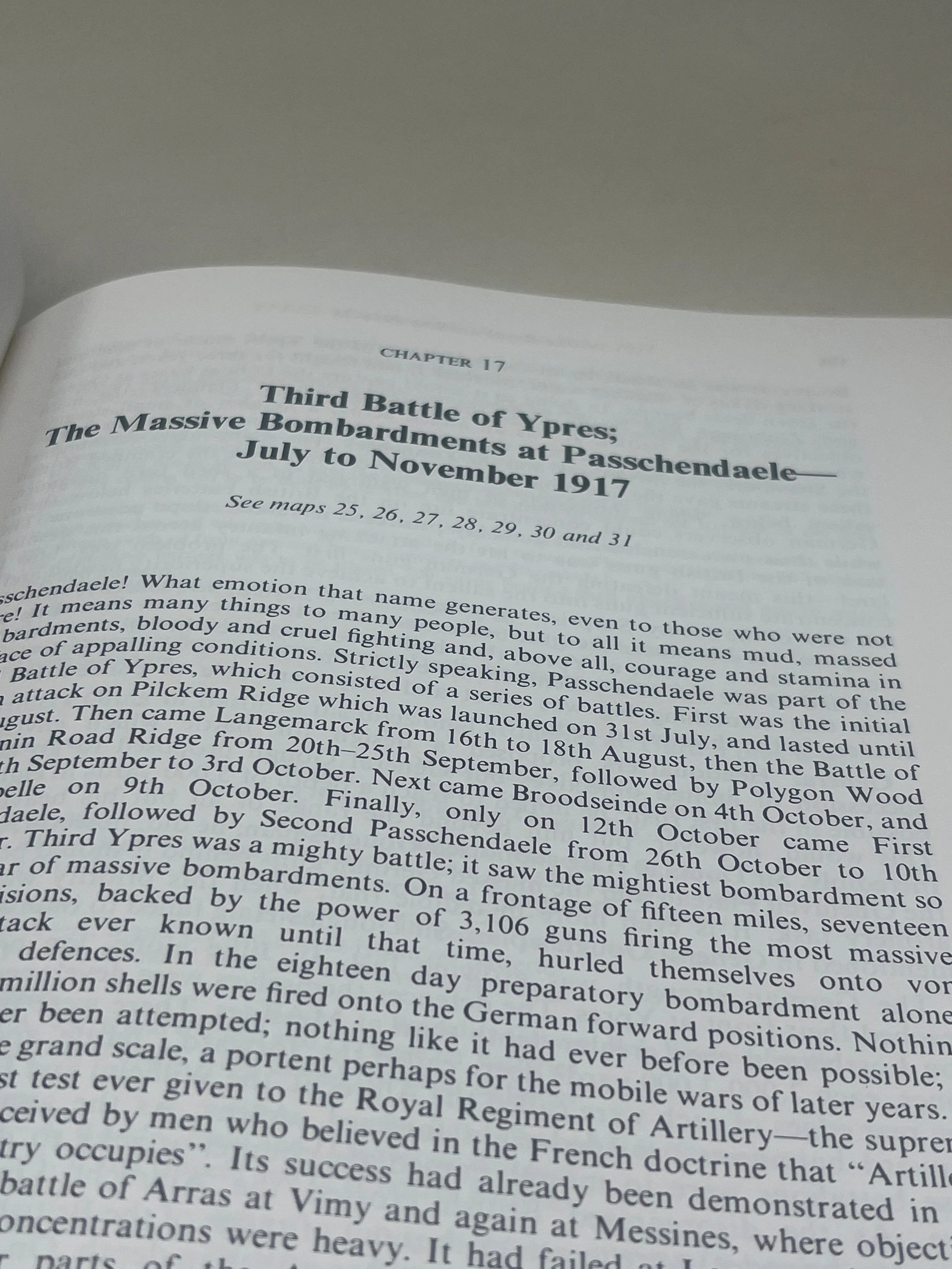 History of the Royal Regiment of Artillery Western Front 1914-18 by General Sir Martin Farndale KCB.