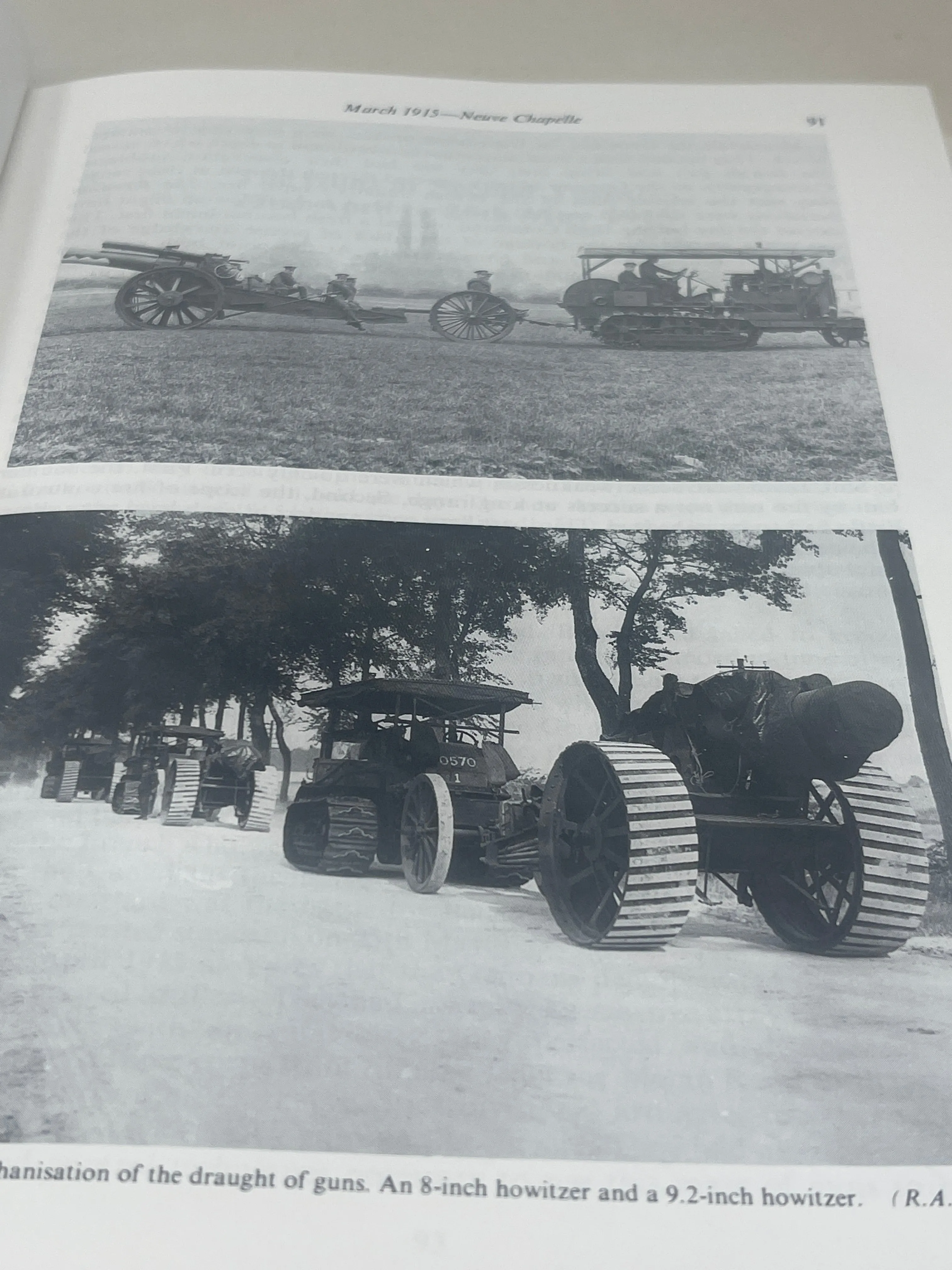 History of the Royal Regiment of Artillery Western Front 1914-18 by General Sir Martin Farndale KCB.