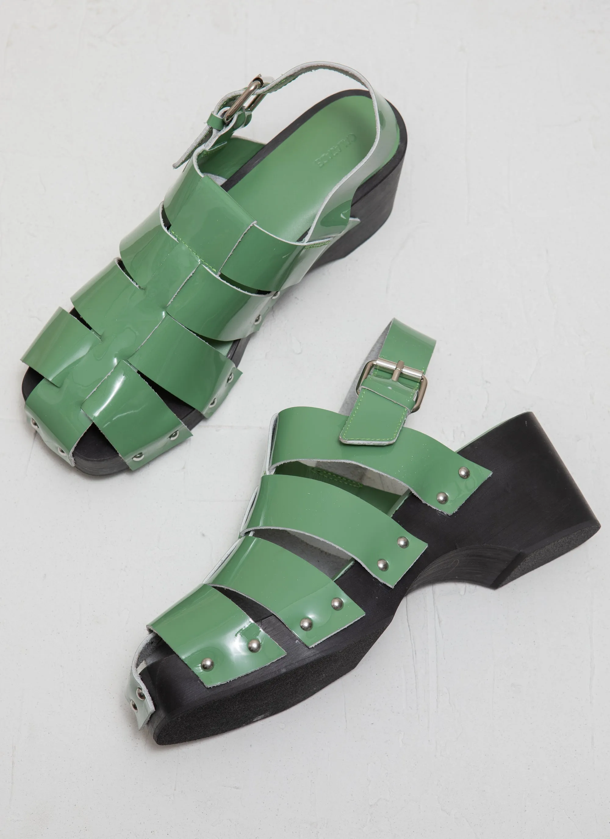 IVEN FISHERMAN Malachite Patent clog
