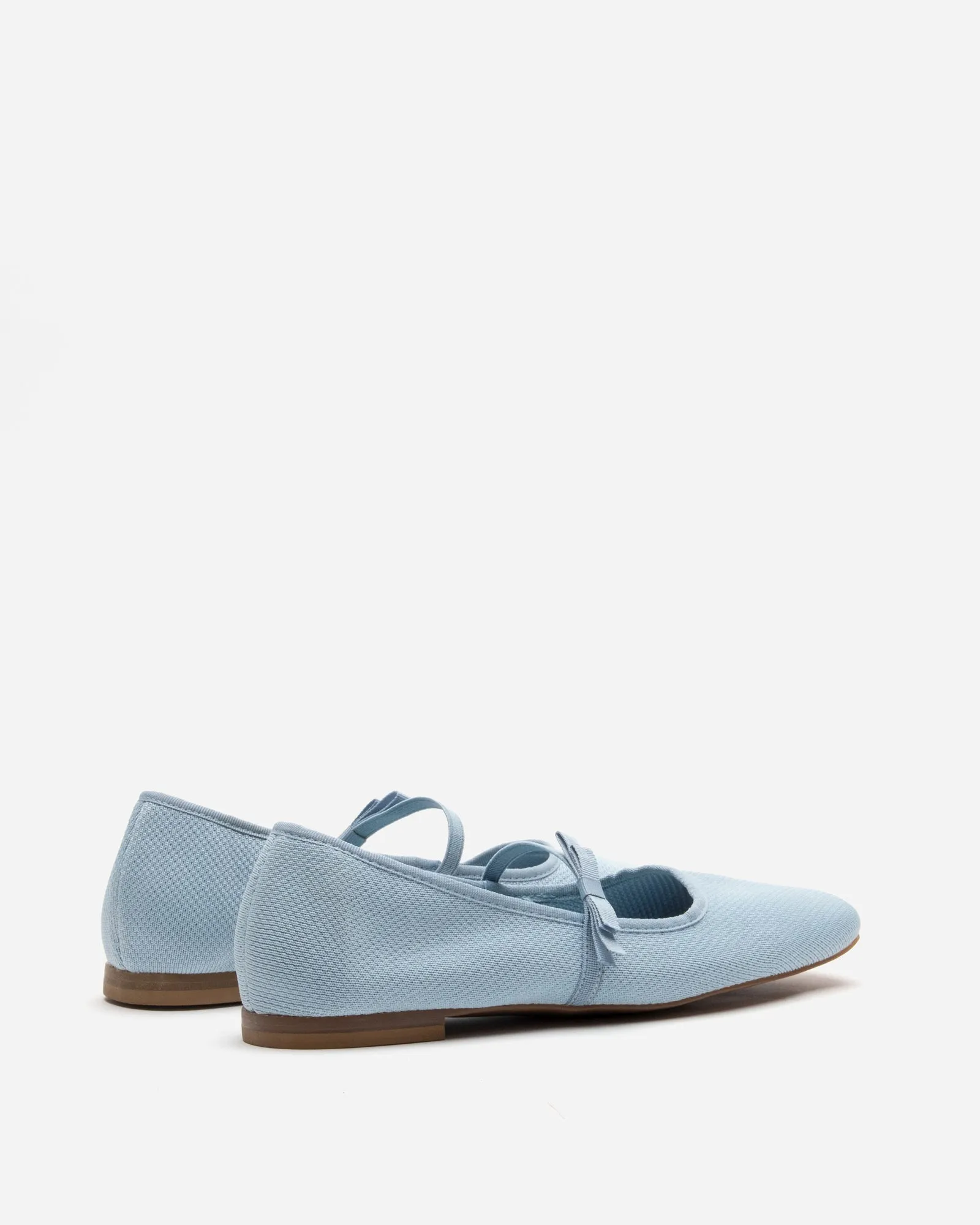 Jude Mary Jane Knit Light Blue