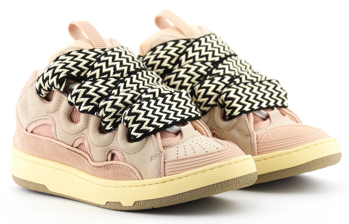 LANVIN CURB SNEAKER PINK