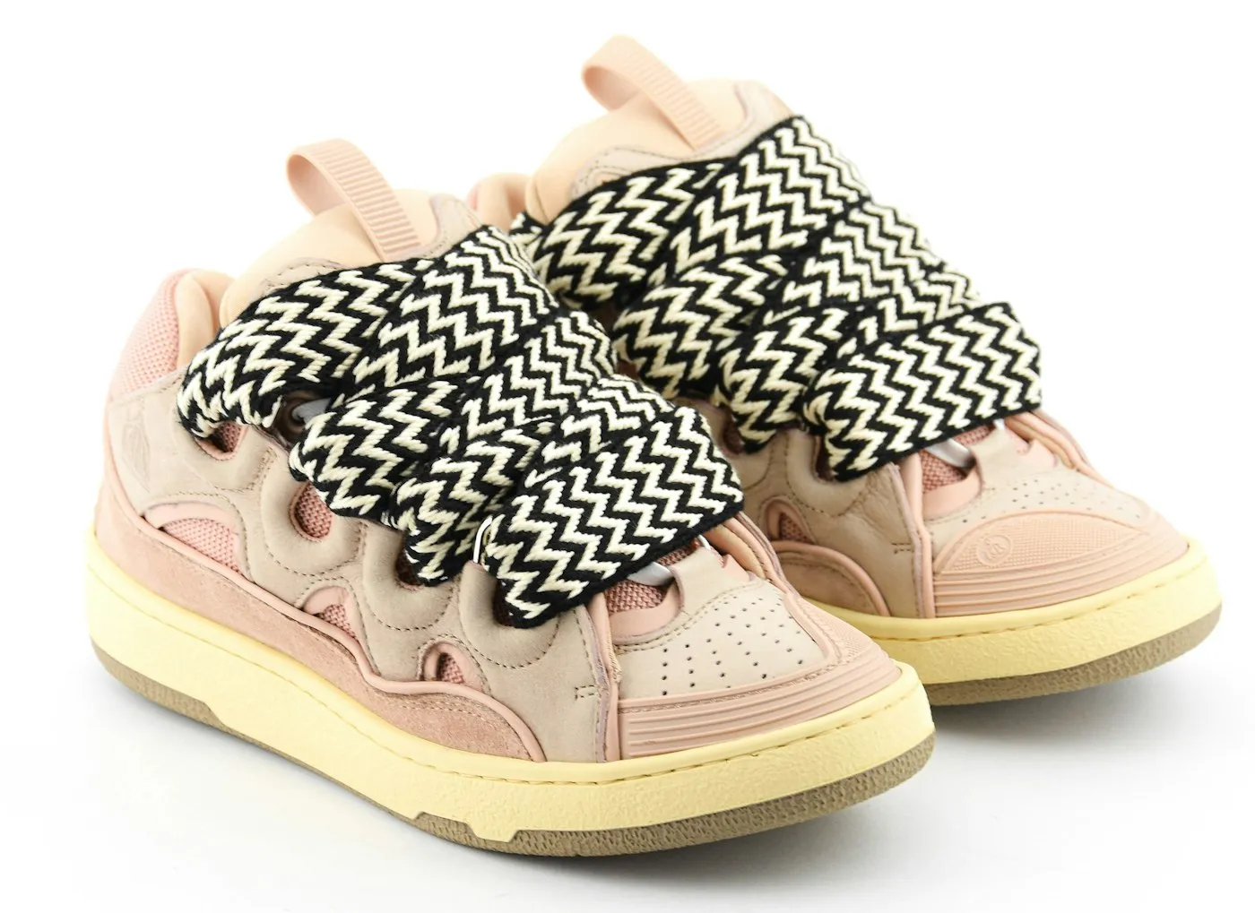 LANVIN CURB SNEAKER PINK