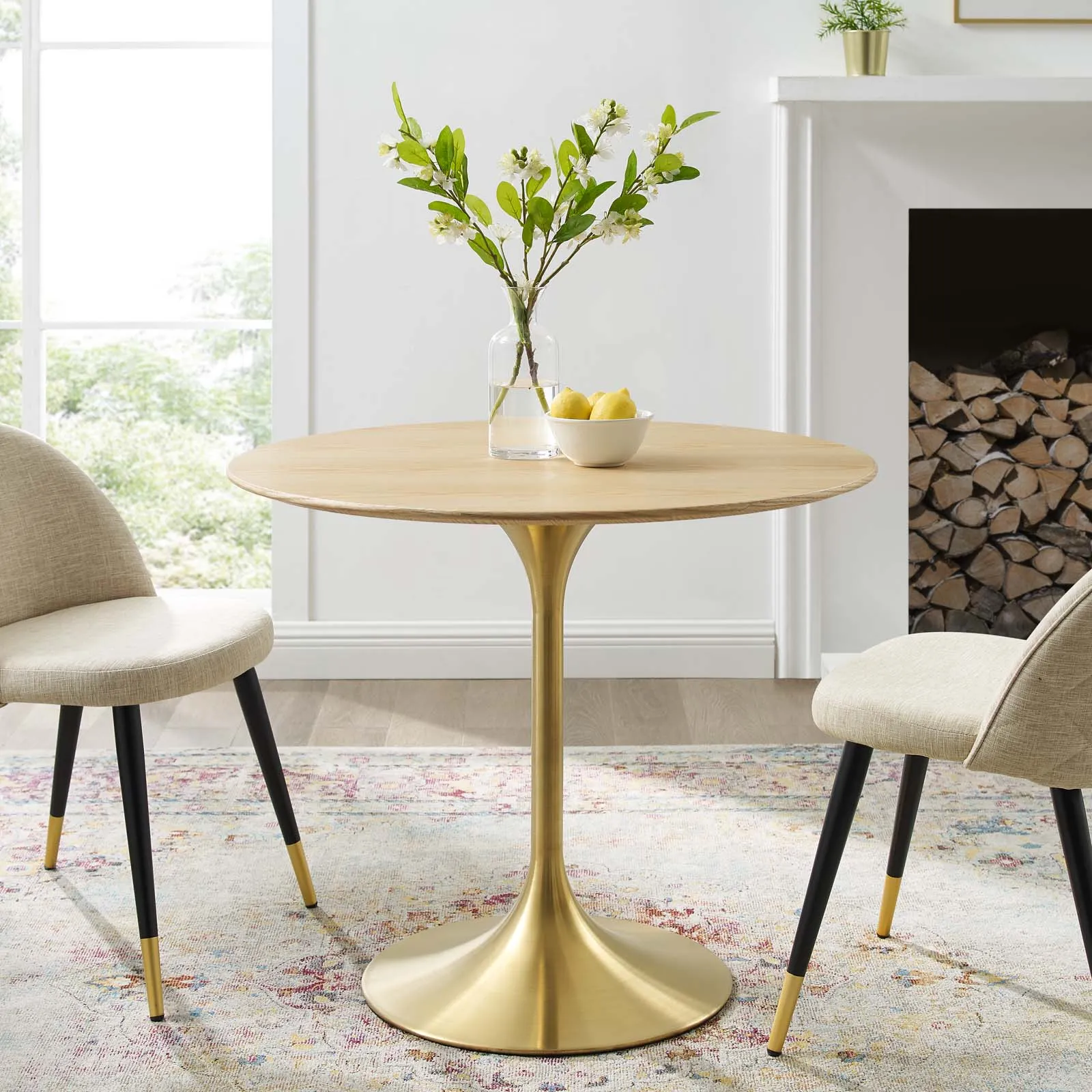Lippa 36" Wood Dining Table