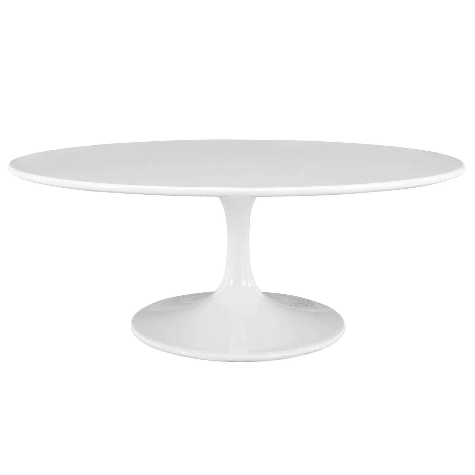 Lippa 42" Oval-Shaped Wood Top Coffee Table