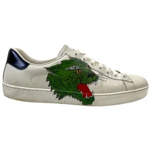 Men's Ace Panther Low Trainers White Size EU 40.5 / UK 6.5