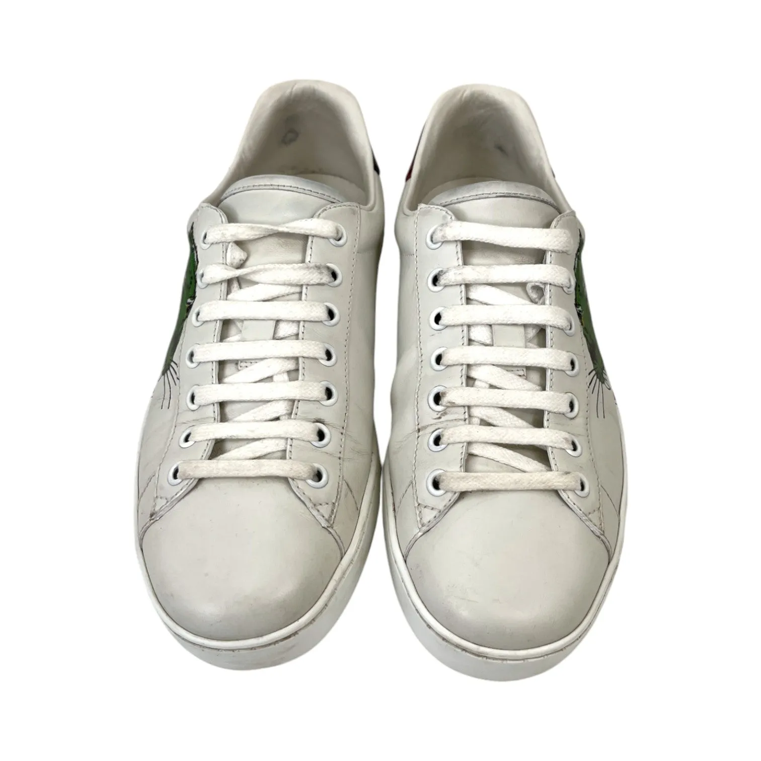 Men's Ace Panther Low Trainers White Size EU 40.5 / UK 6.5