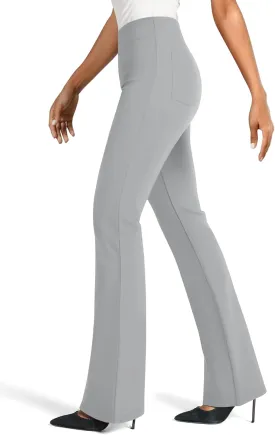 NIMIN Womens Dress Work Pants High Waisted Flare Casual Slacks Stretchy Boot Cut Yoga Trousers with Pockets 2025
