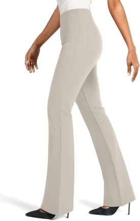 NIMIN Womens Dress Work Pants High Waisted Flare Casual Slacks Stretchy Boot Cut Yoga Trousers with Pockets 2025