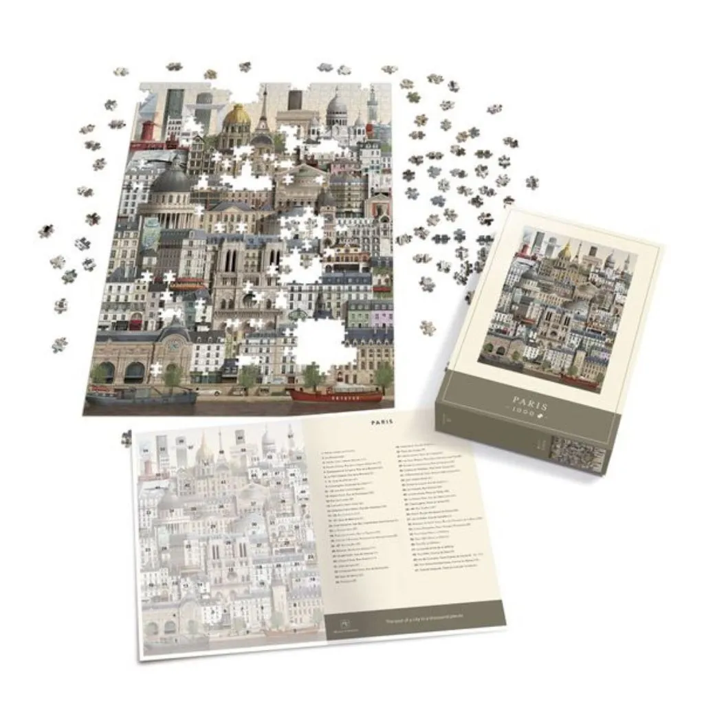 Paris 1000 Piece Jigsaw