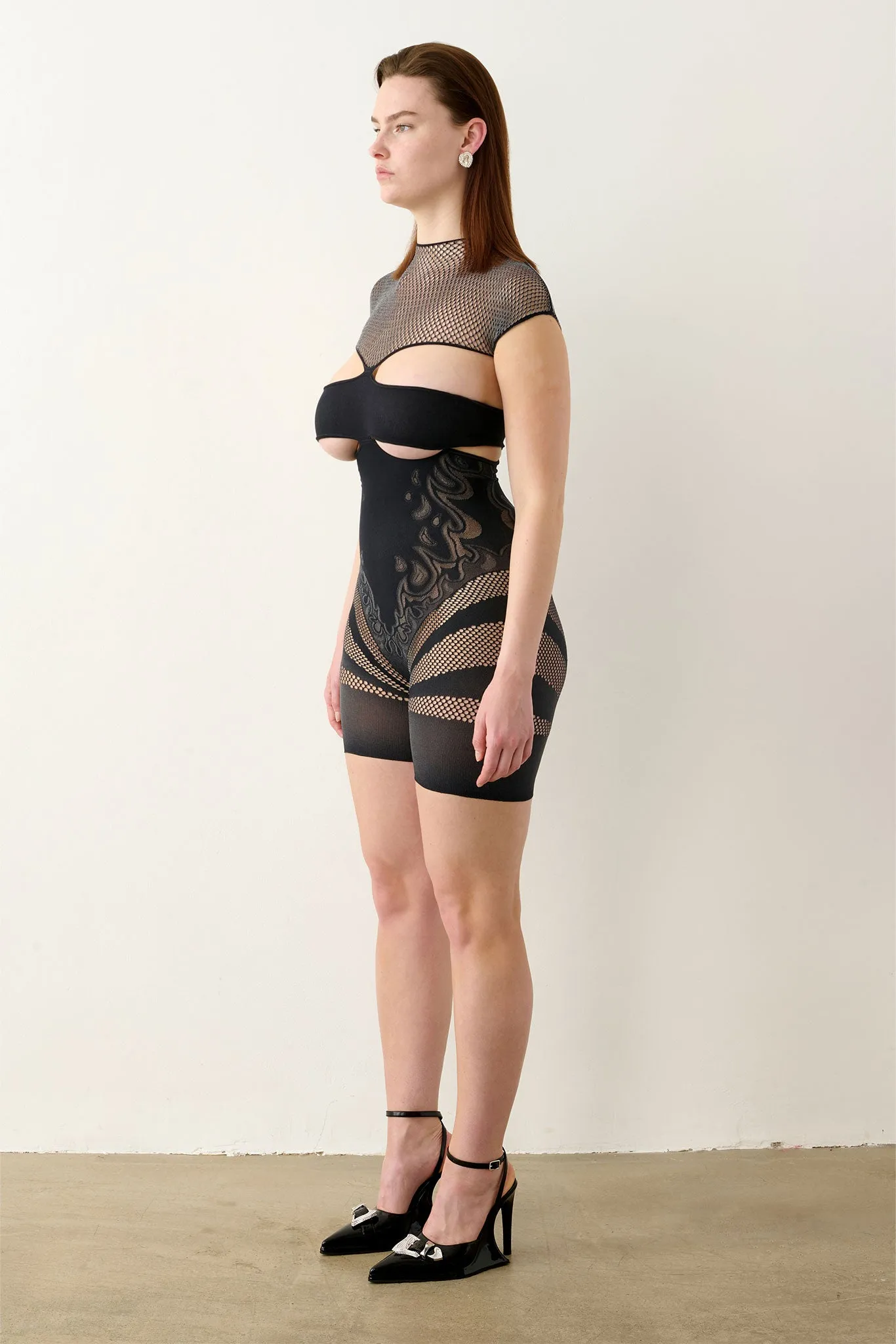 Pollard Playsuit Black