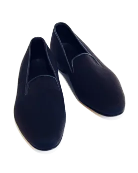 Real Cashmere Loafer - Navy