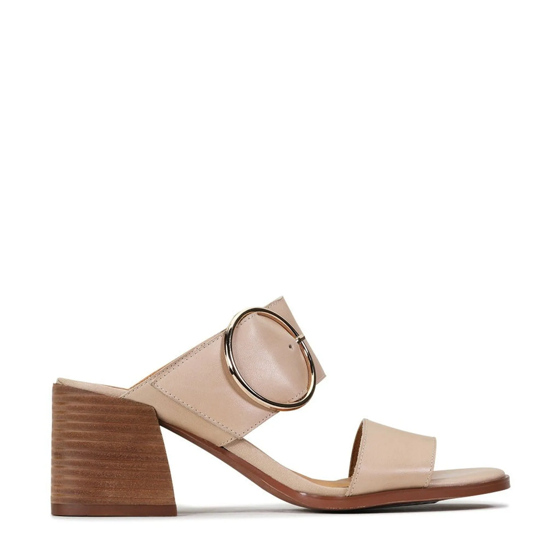 SART LEATHER MULE SANDAL