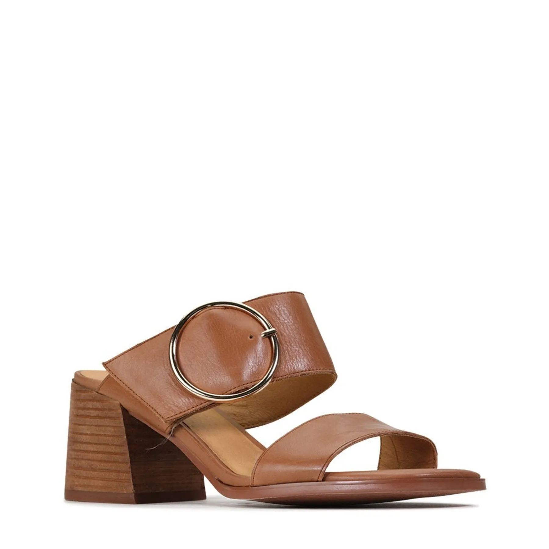 SART LEATHER MULE SANDAL