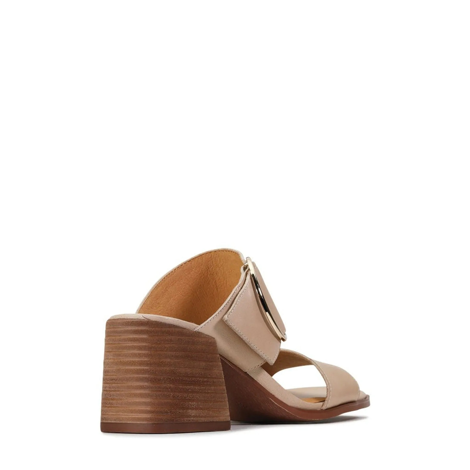 SART LEATHER MULE SANDAL