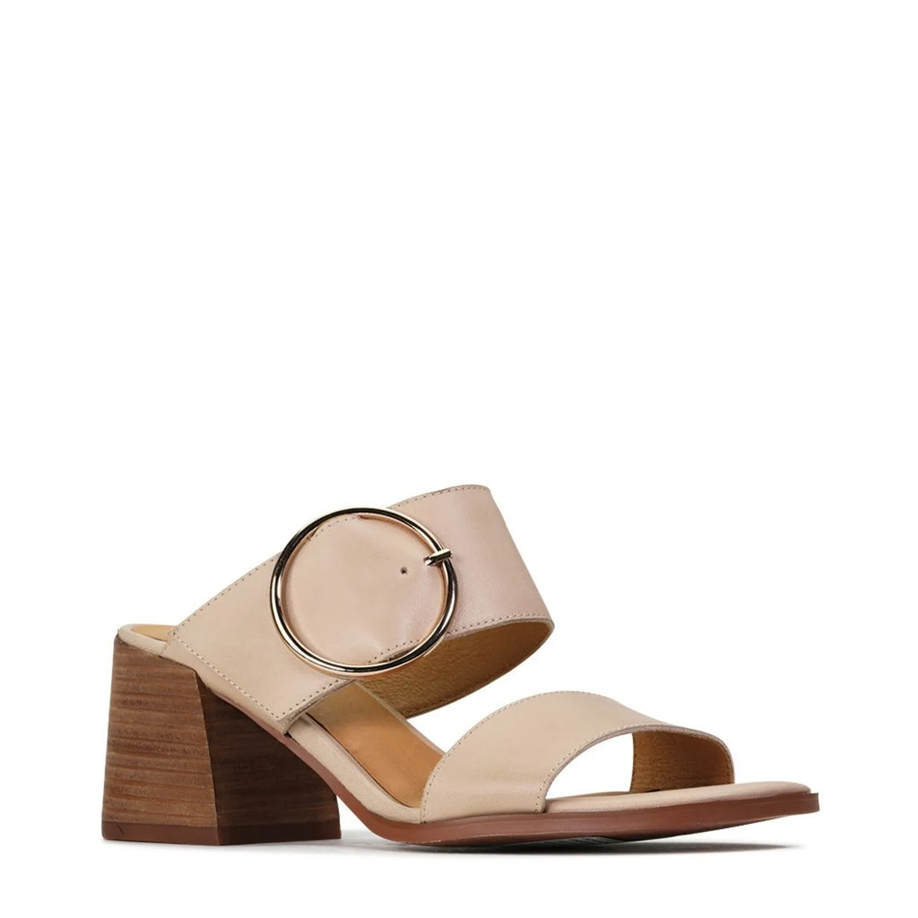 SART LEATHER MULE SANDAL