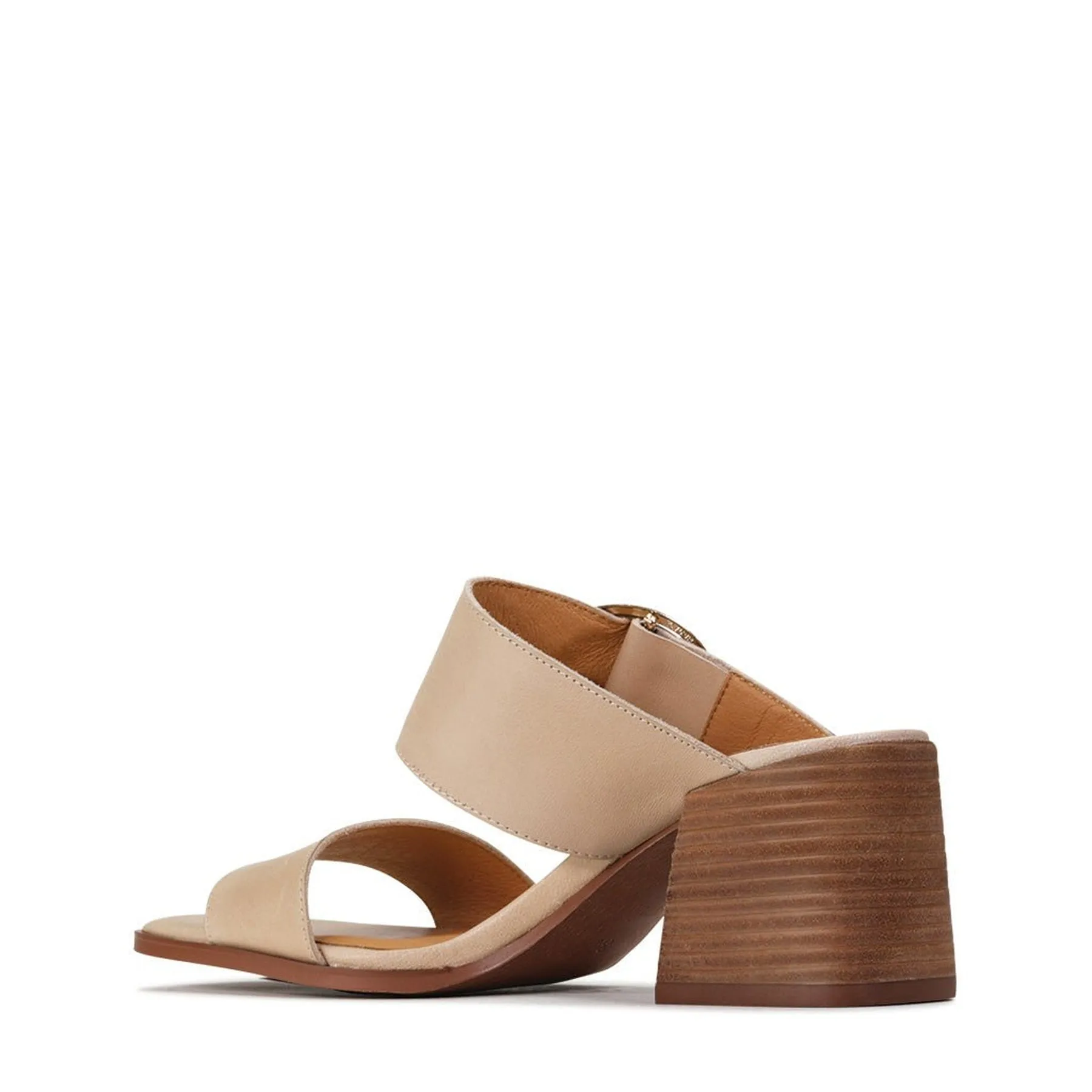 SART LEATHER MULE SANDAL