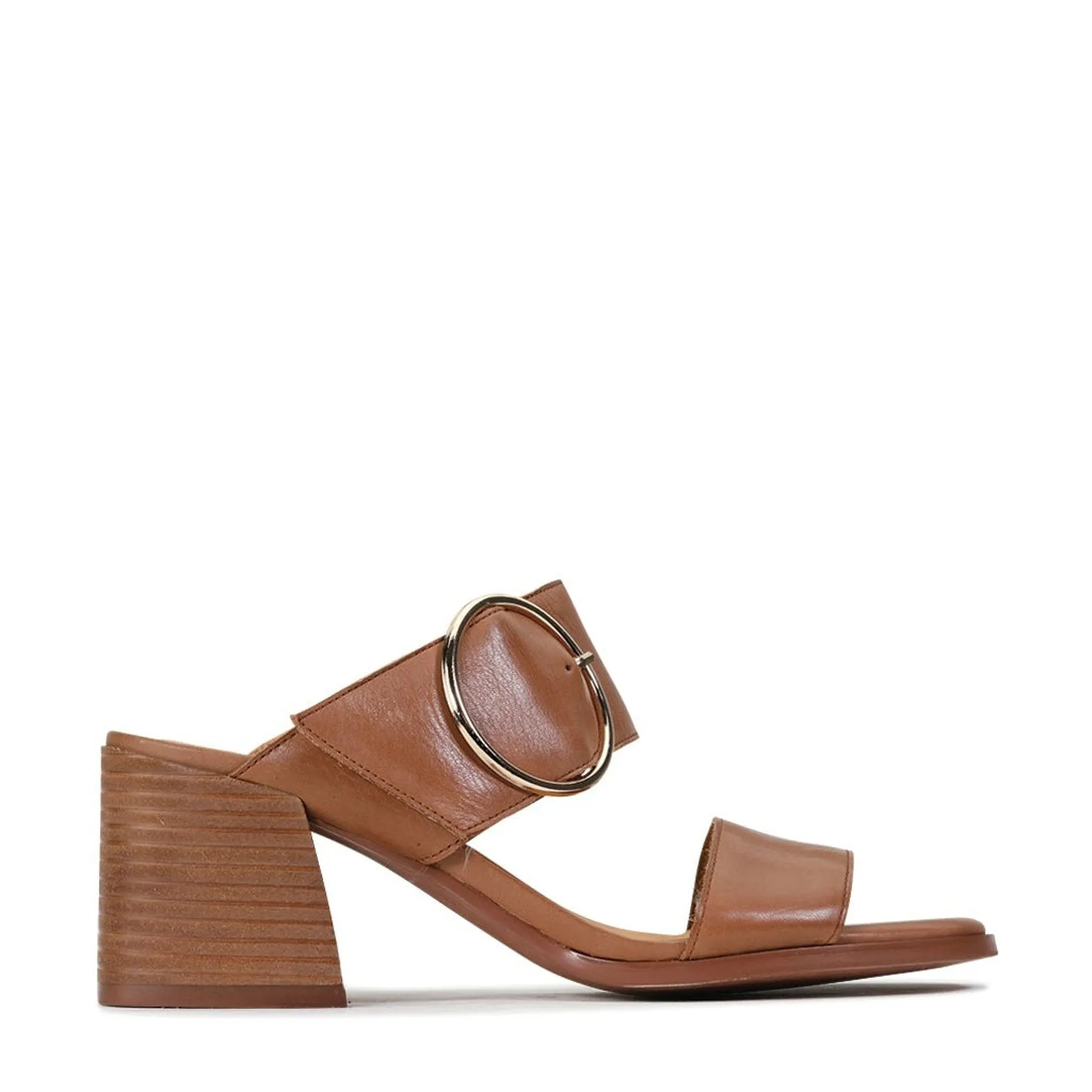 SART LEATHER MULE SANDAL