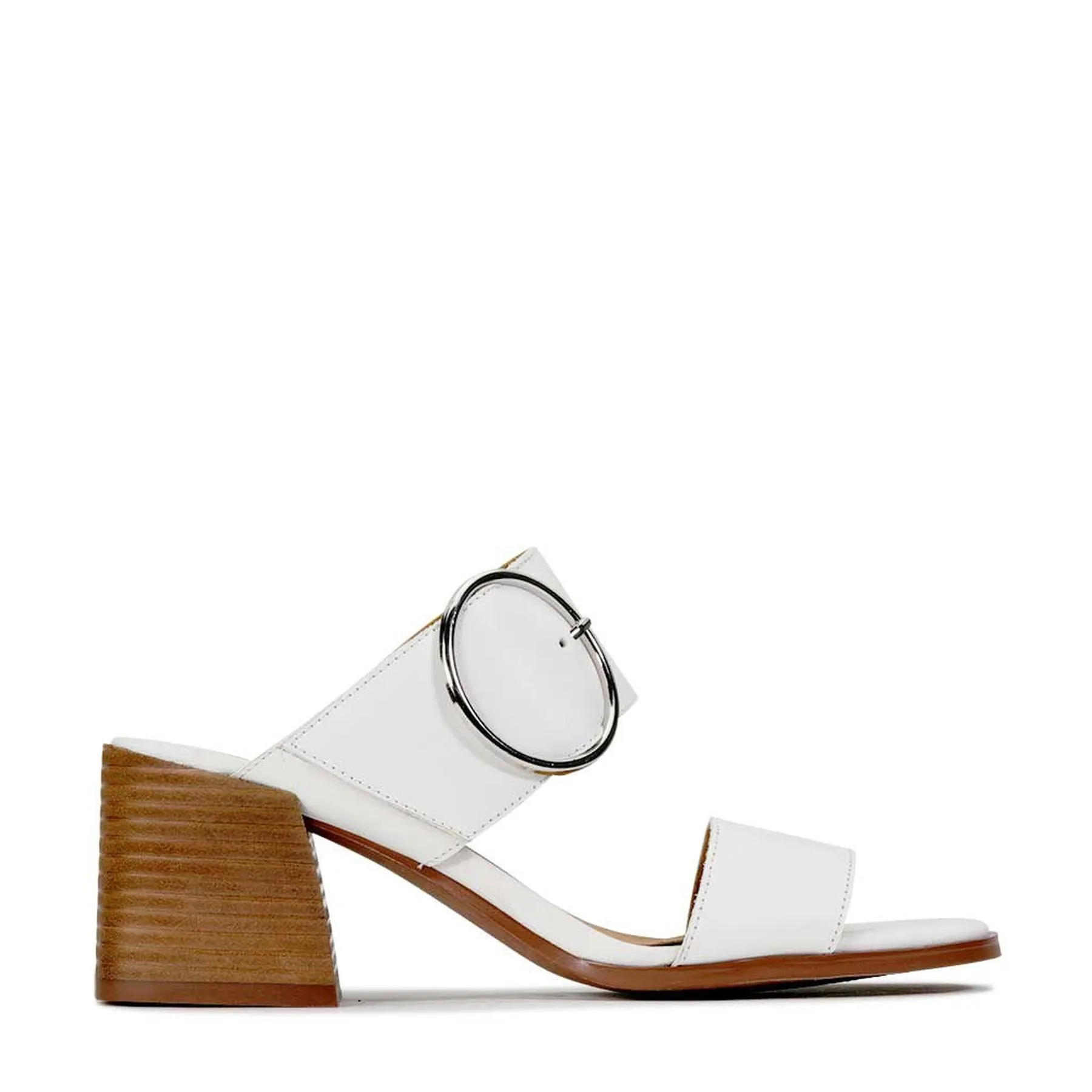SART LEATHER MULE SANDAL