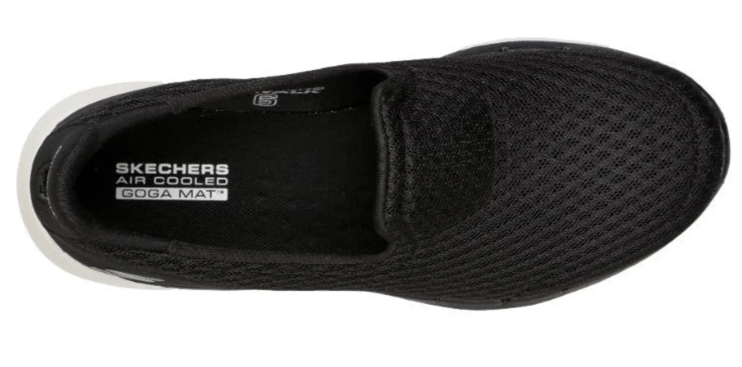 Skechers Womens Gowalk 6 Big Splash - Black