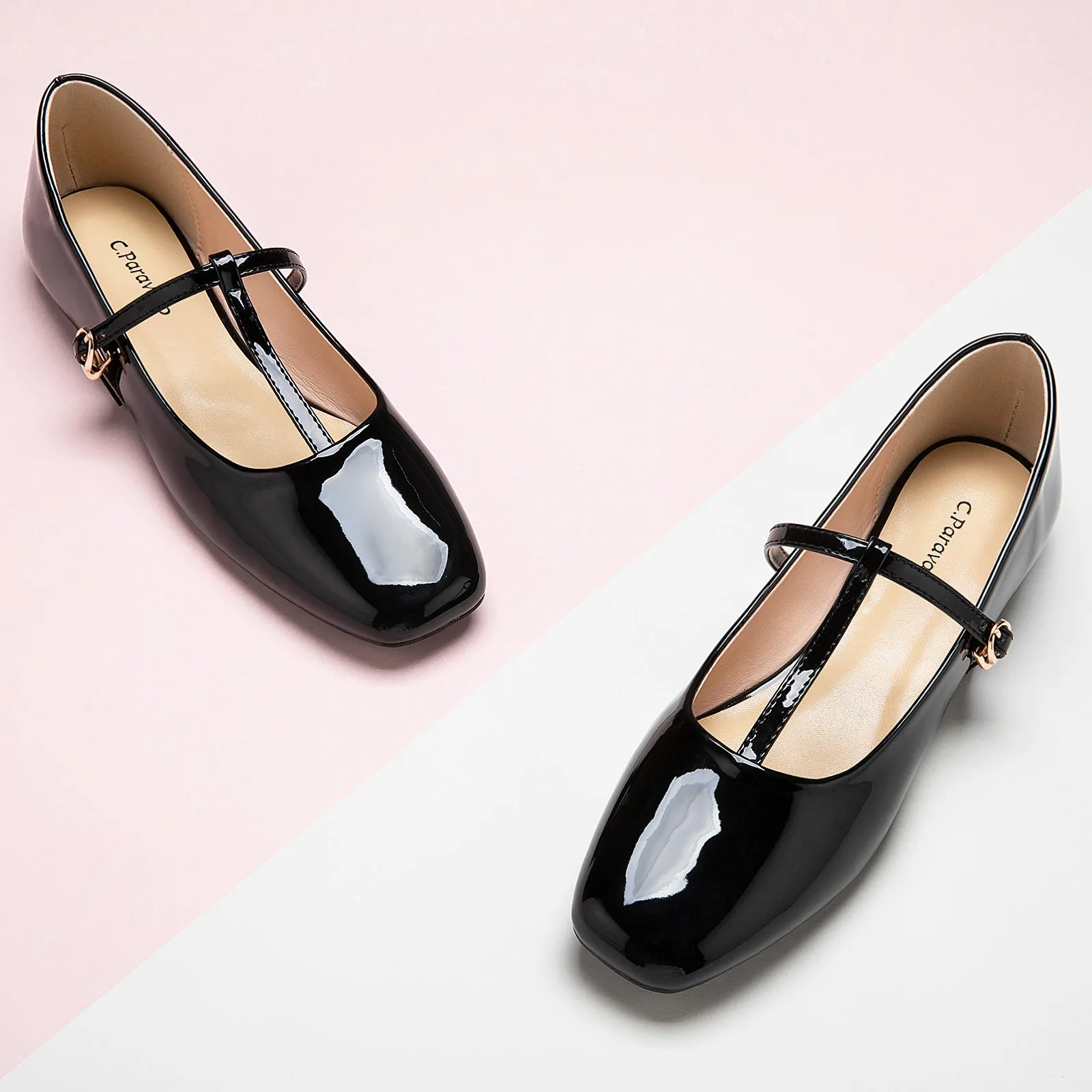 T-Strap Mary Jane (Clara) Black