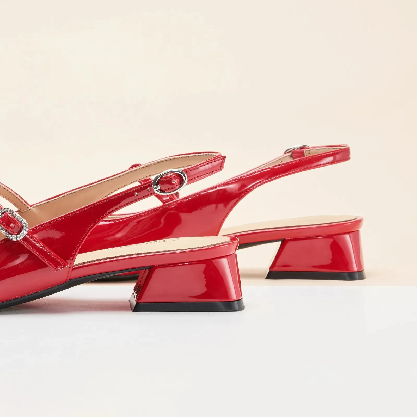 T-Strap Slingback Mary Jane (Nina)