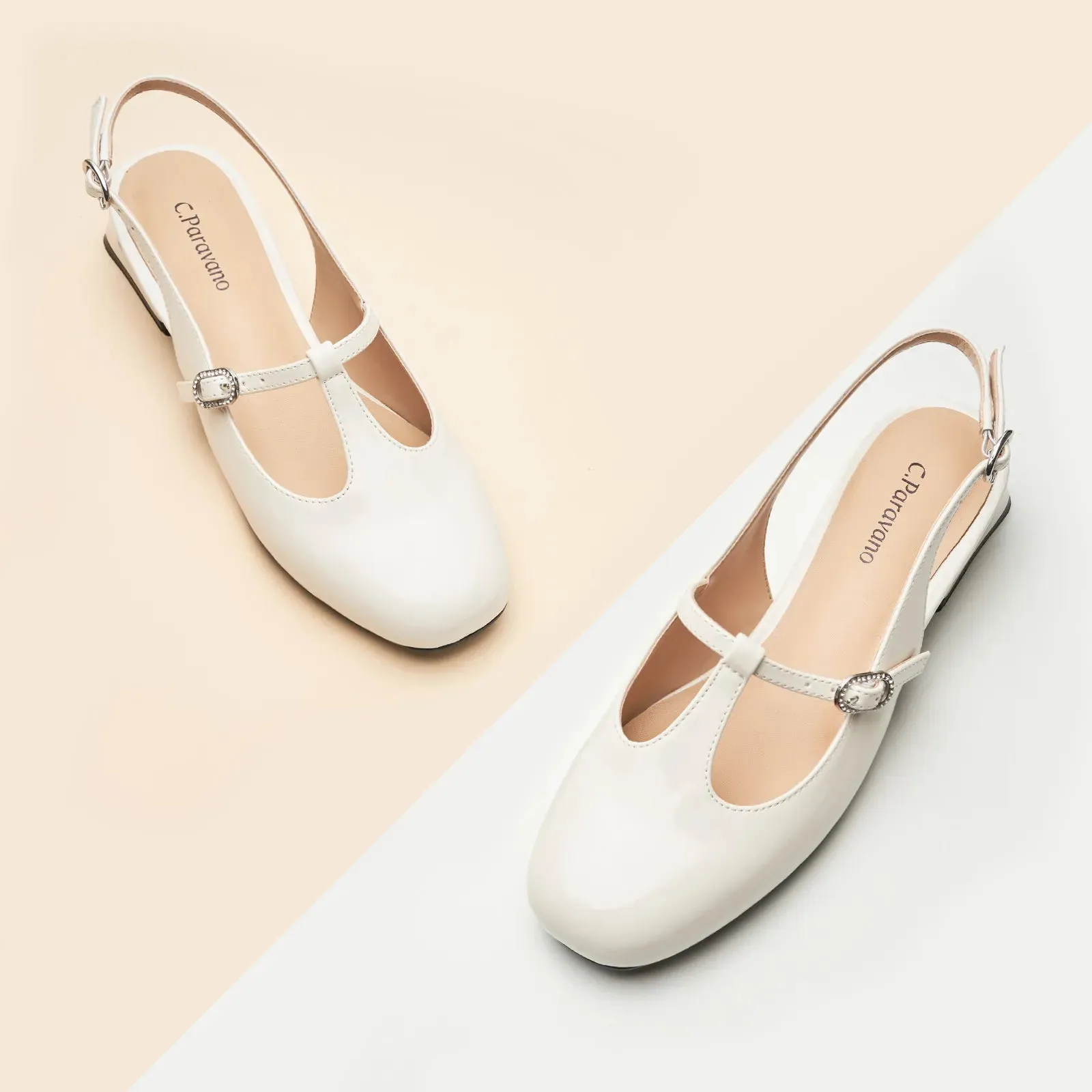 T-Strap Slingback Mary Jane (Nina)