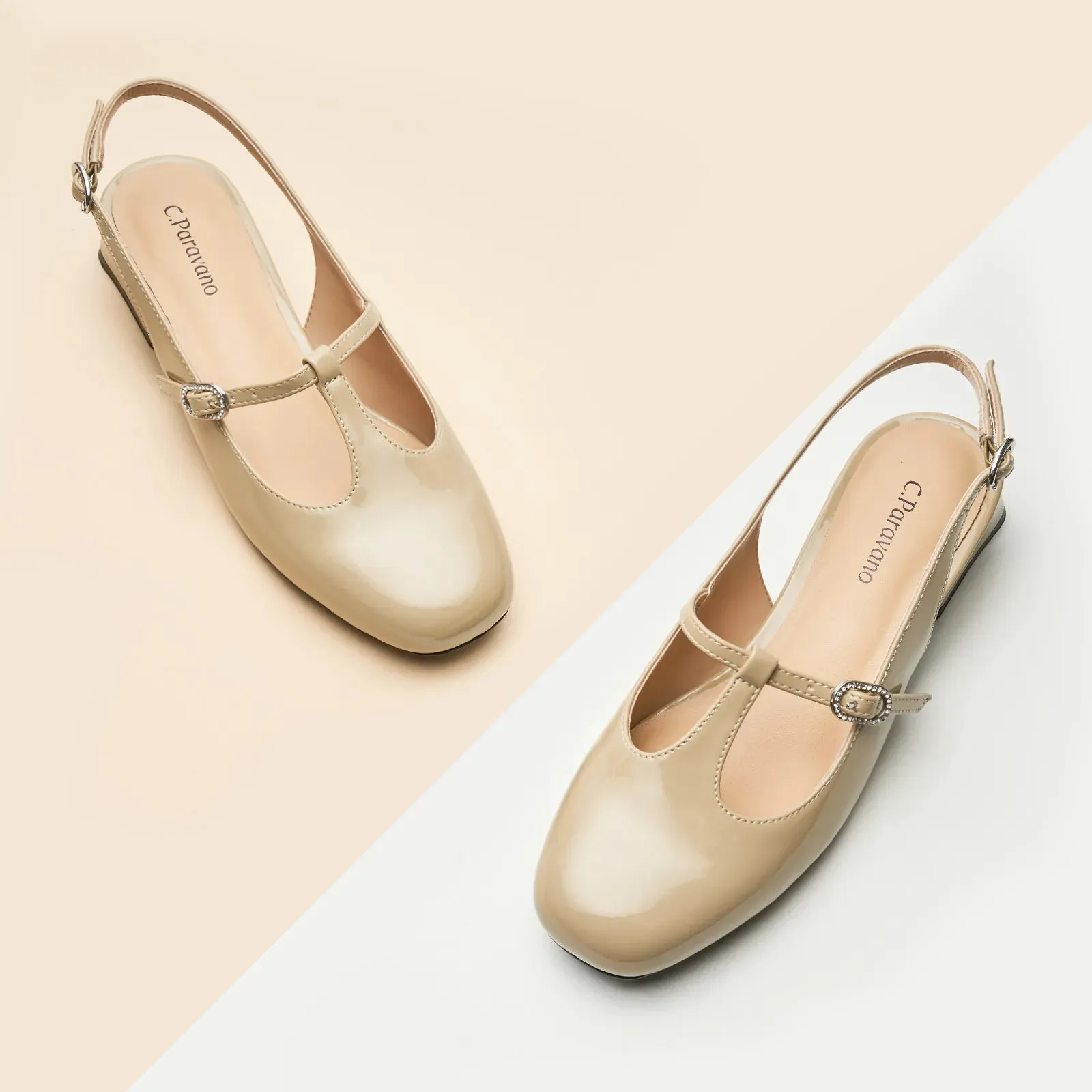 T-Strap Slingback Mary Jane (Nina)