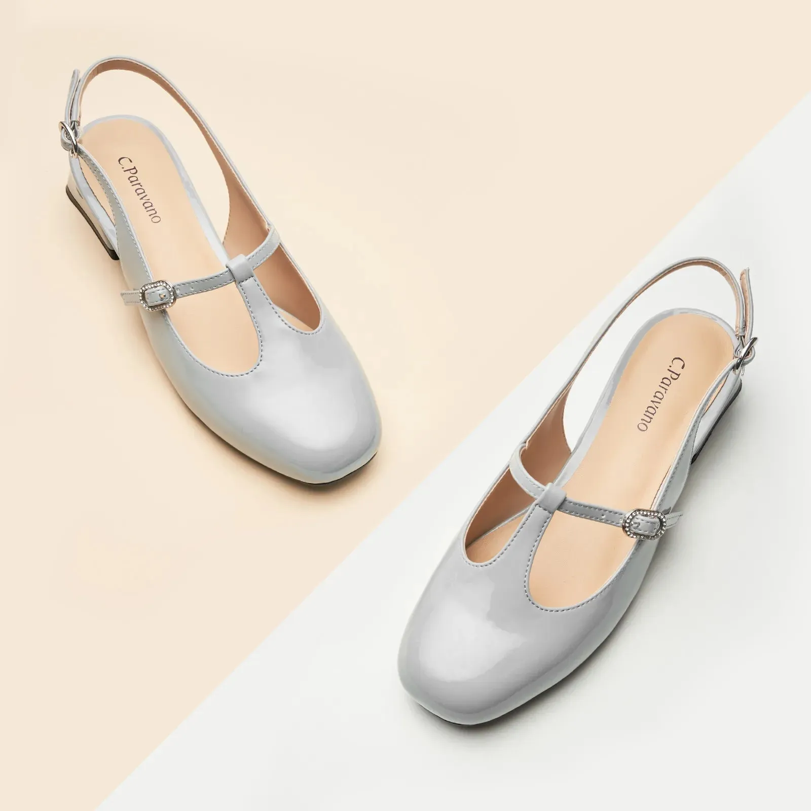 T-Strap Slingback Mary Jane (Nina)