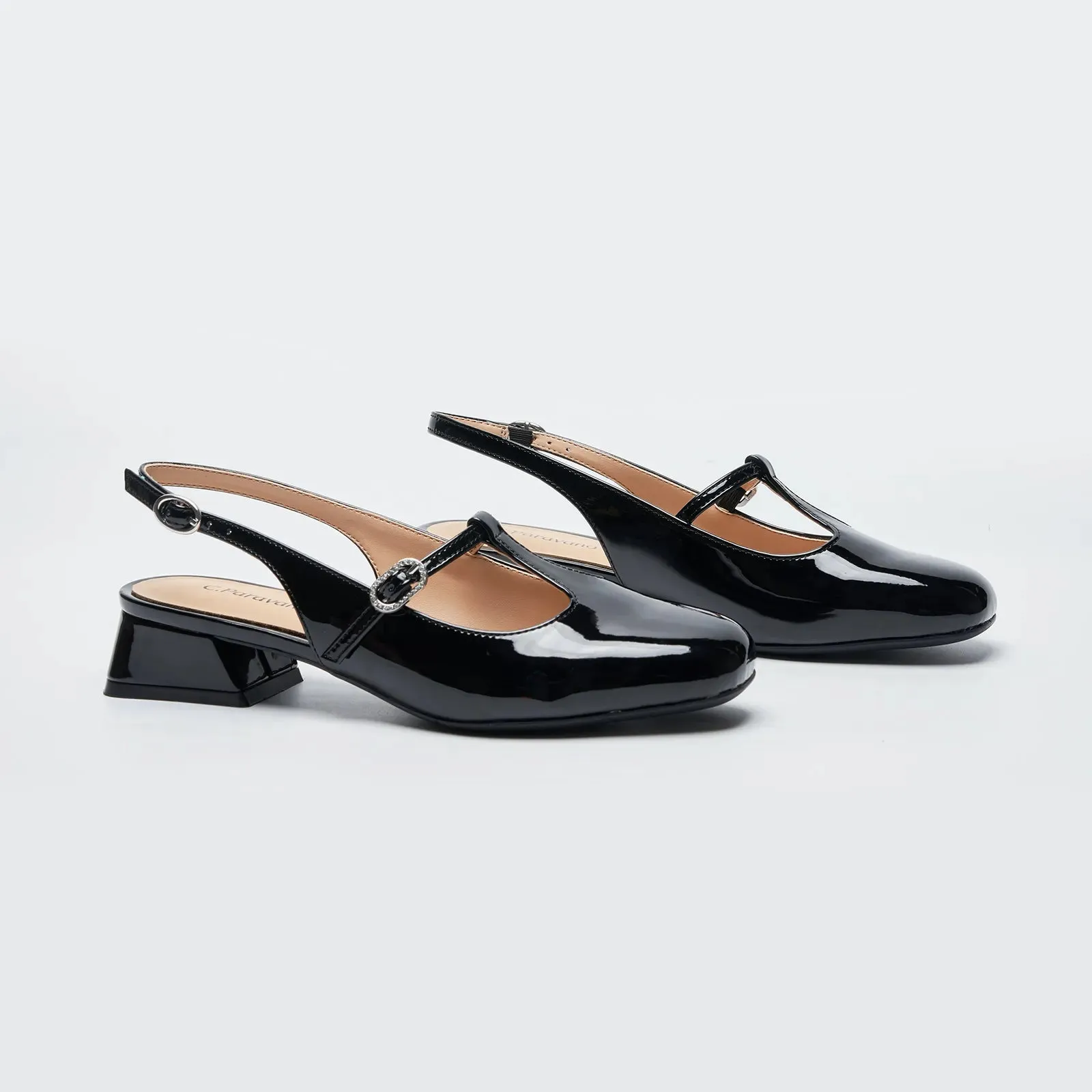 T-Strap Slingback Mary Jane (Nina)