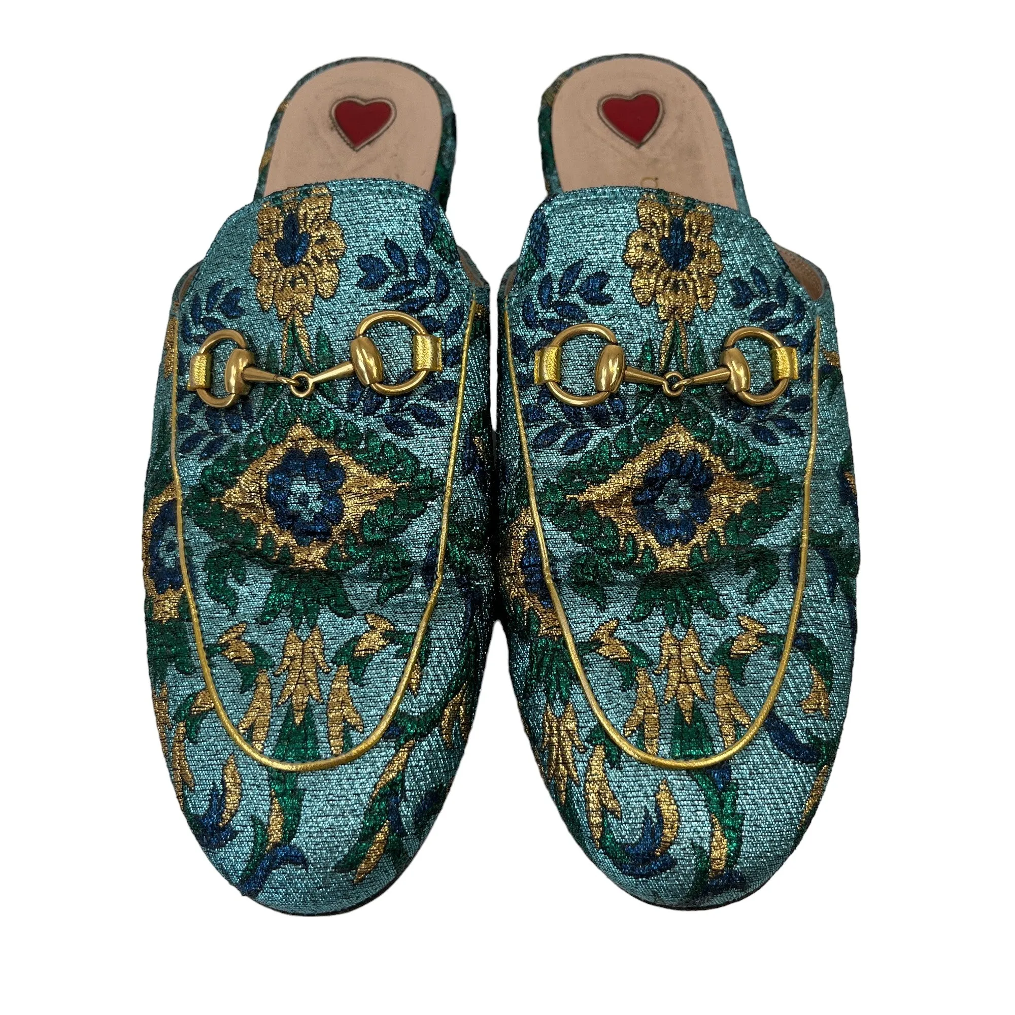 Women's Princetown Mules Blue Size EU 37.5 / UK 4.5